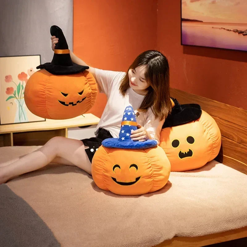 Spooktacular 2024 Halloween Pumpkin Plushie Hat Collection