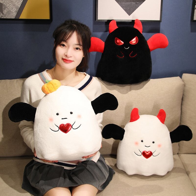 Charming Angel & Mischievous Devil Ghost Plushies